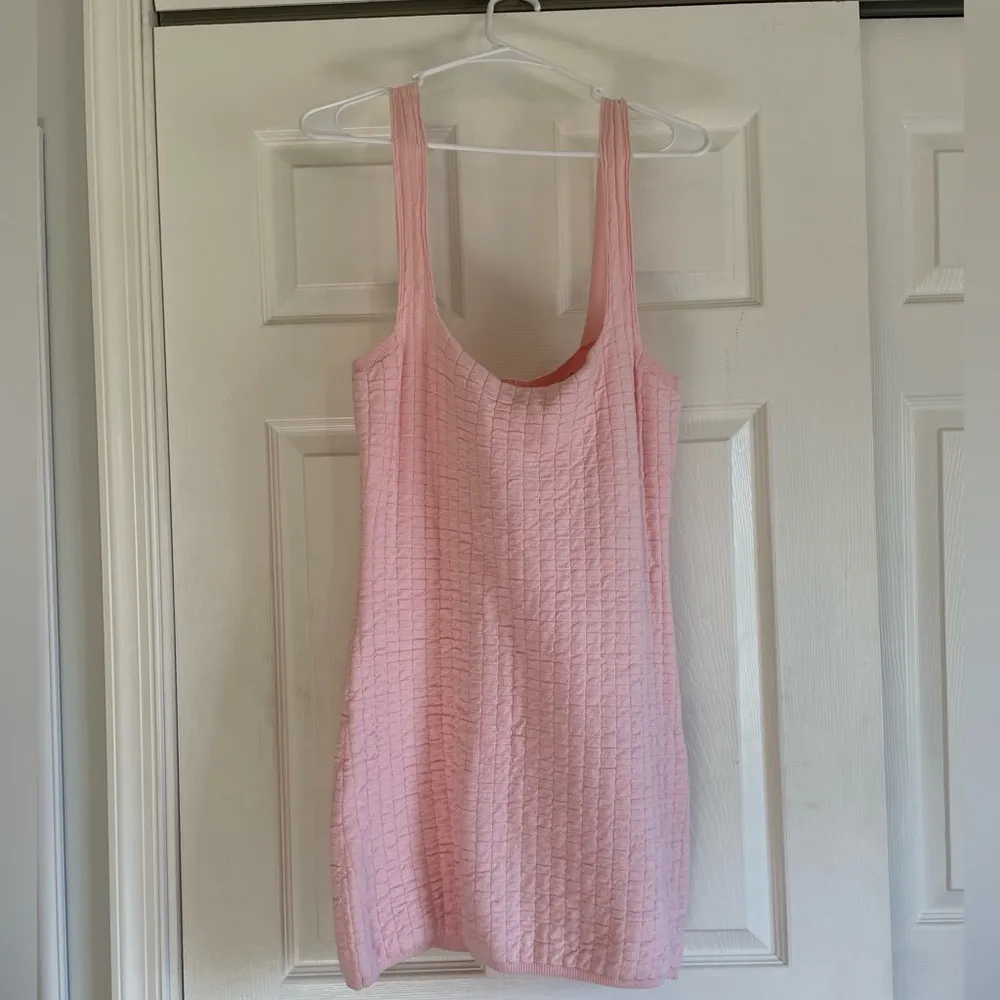 Free People Size Large Short and Sweet Mini Dress Pink Dogwood - Image 5