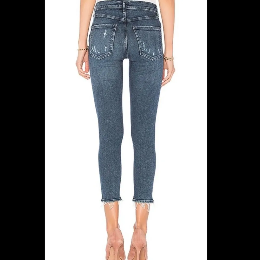 Agolde Sophie high rise Skinny crop Ribbed Jeans size 26 DR - Image 2