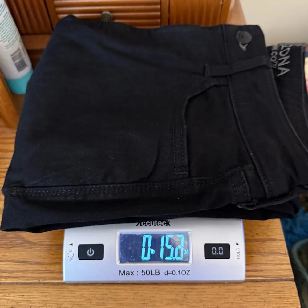 Arizona Jean Co Black Very Distressed Hi Rise Jegging Jeans Size 7 Long Juniors - Image 12