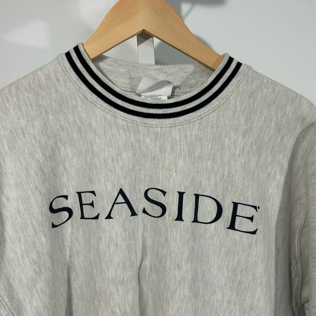 Champion Reverse Weave “Seaside” Crewneck Sweatshirt – Women’s Medium - Image 2