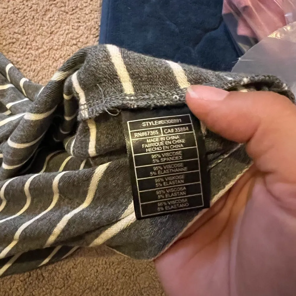 NWT BB dakota striped dress M - Image 9