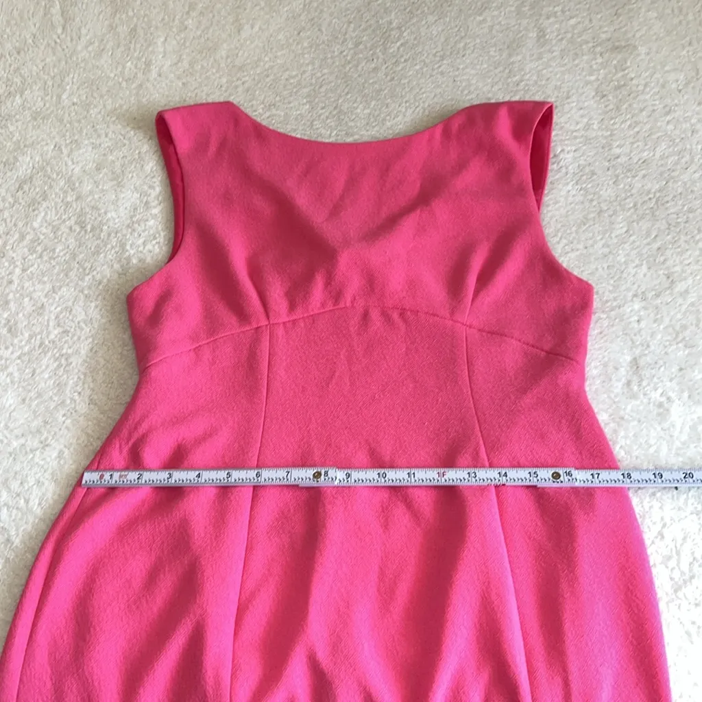 Rixo Michaela Pink Bow Back Mini Dress Cutout Party Cocktail Sz‎ 10 - Image 5