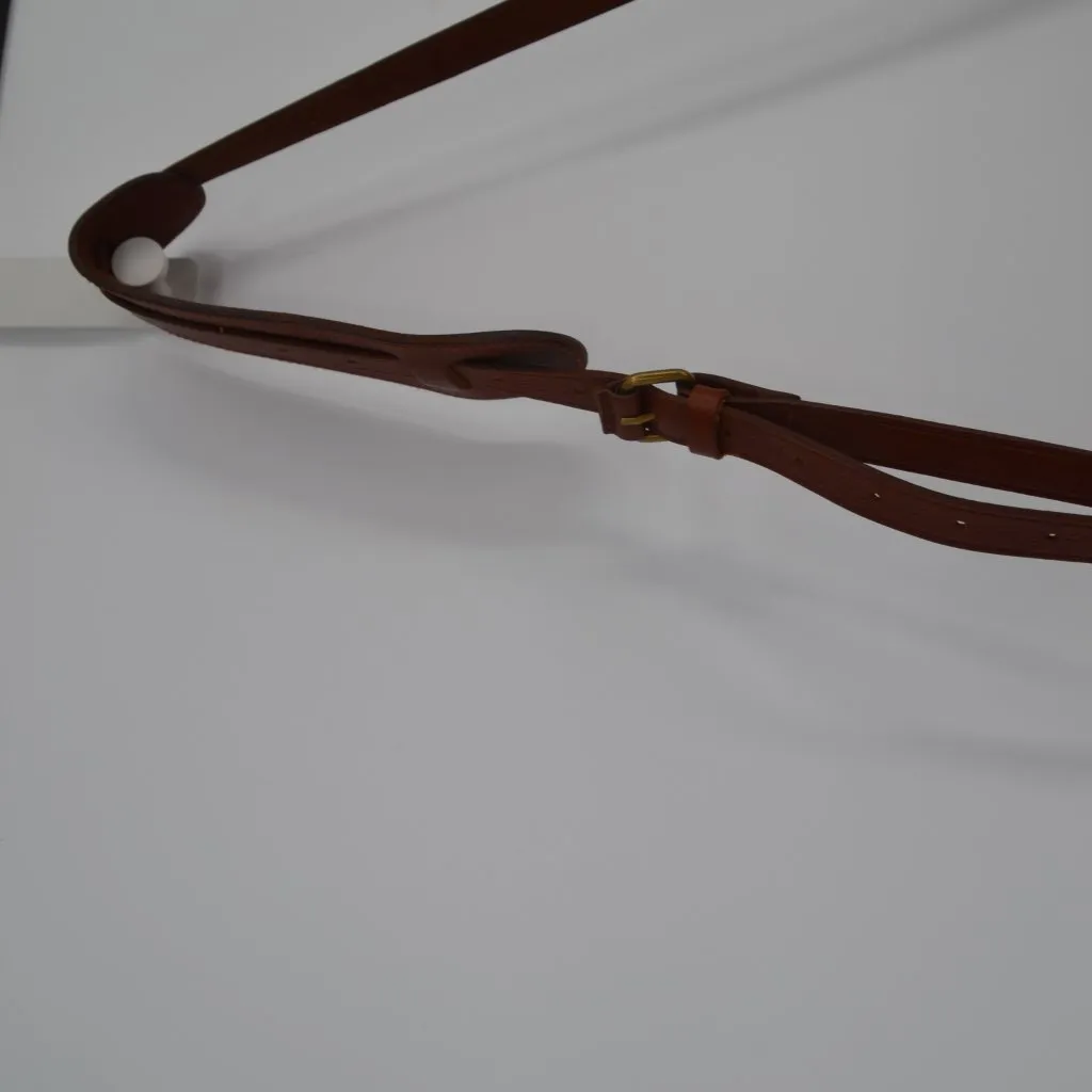 Madewell The Transport Satchel Bag Crossbody in English Saddle Leather Brown - Image 4