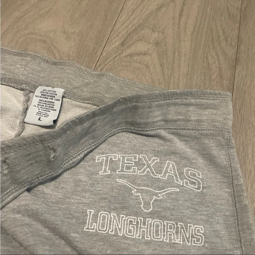 Gray Texas Longhorns Shorts Size L - Image 2