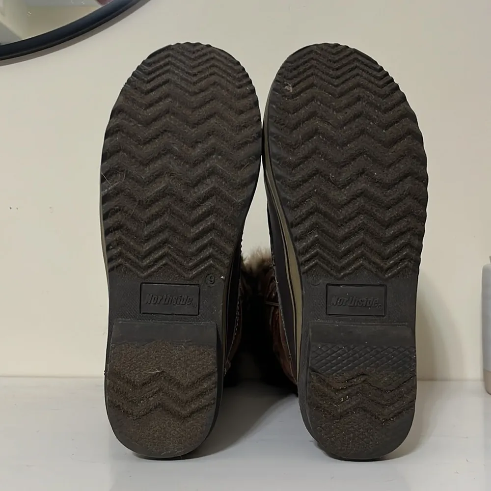 Northside Bishop Tan Nordic Winter Boots Size 9 - Image 7