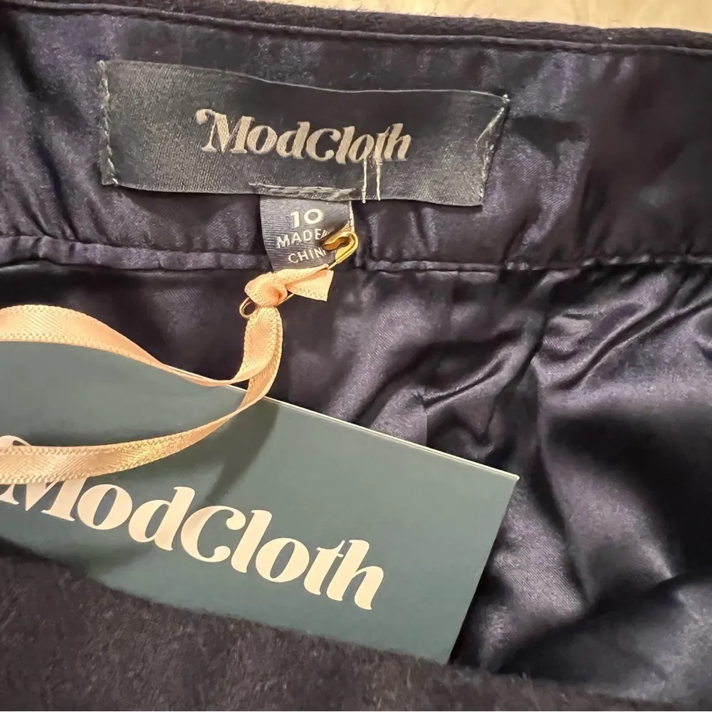 Modcloth Informed Ensemble Mini Skirt Navy Blue - Image 11