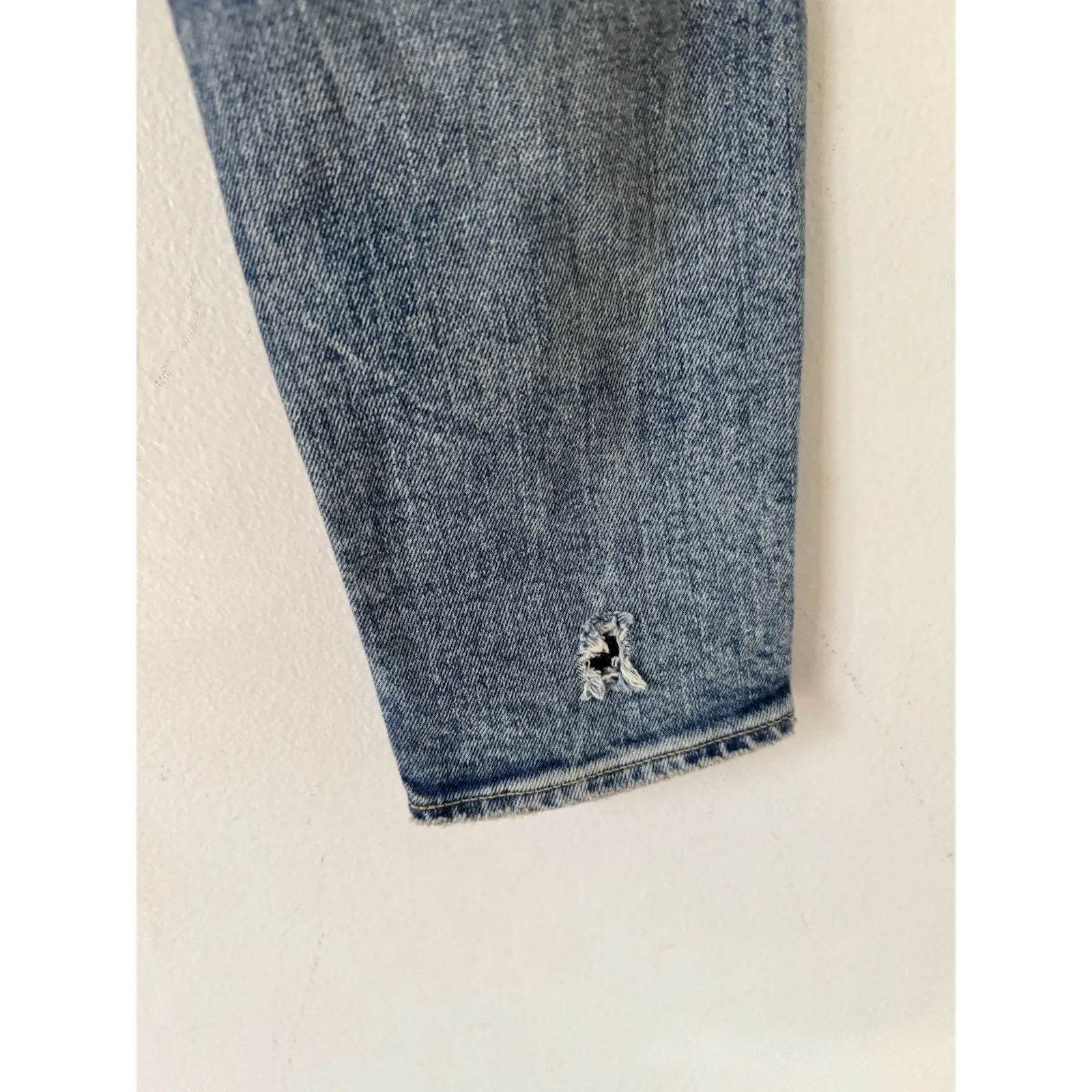 Mousy Vintage Distressed Skinny Jeans Made In Japan Women’s Size 25 Blue - Image 8