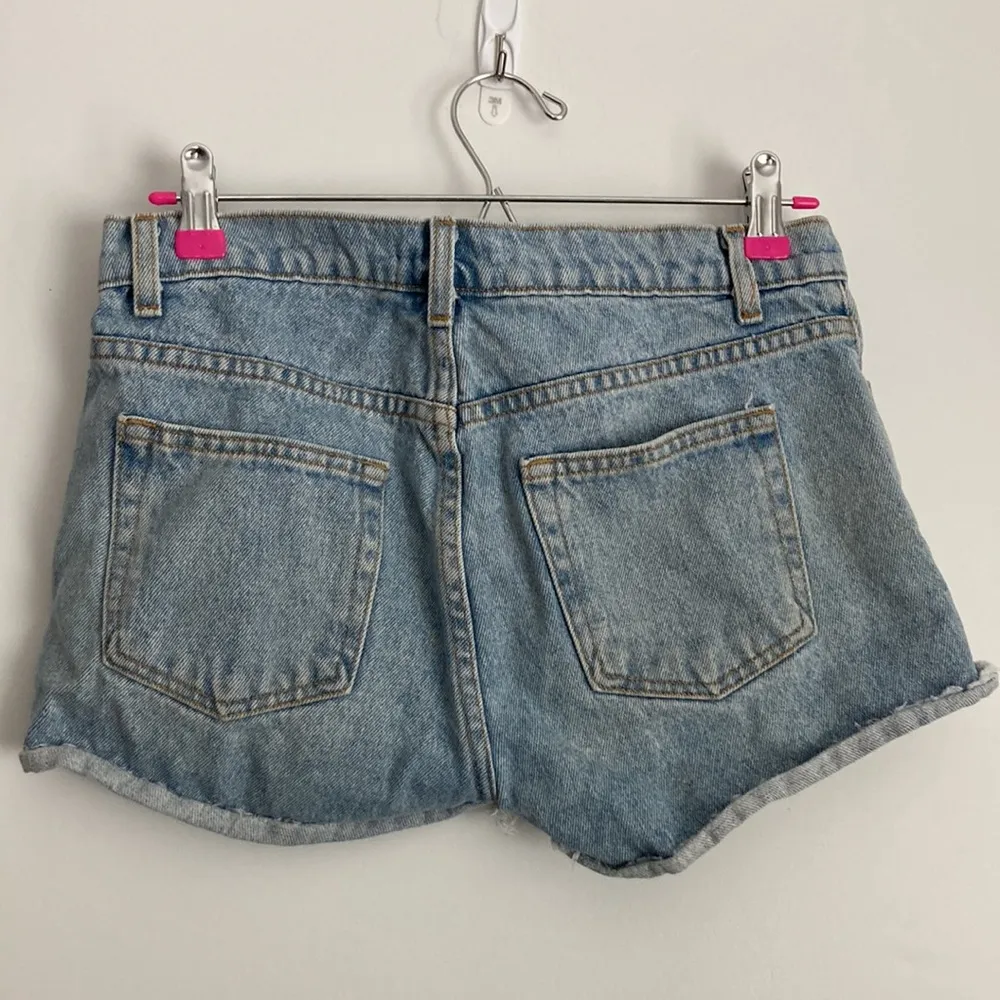 American Apparel| Distressed Denim Shorts sz 24 - Image 3