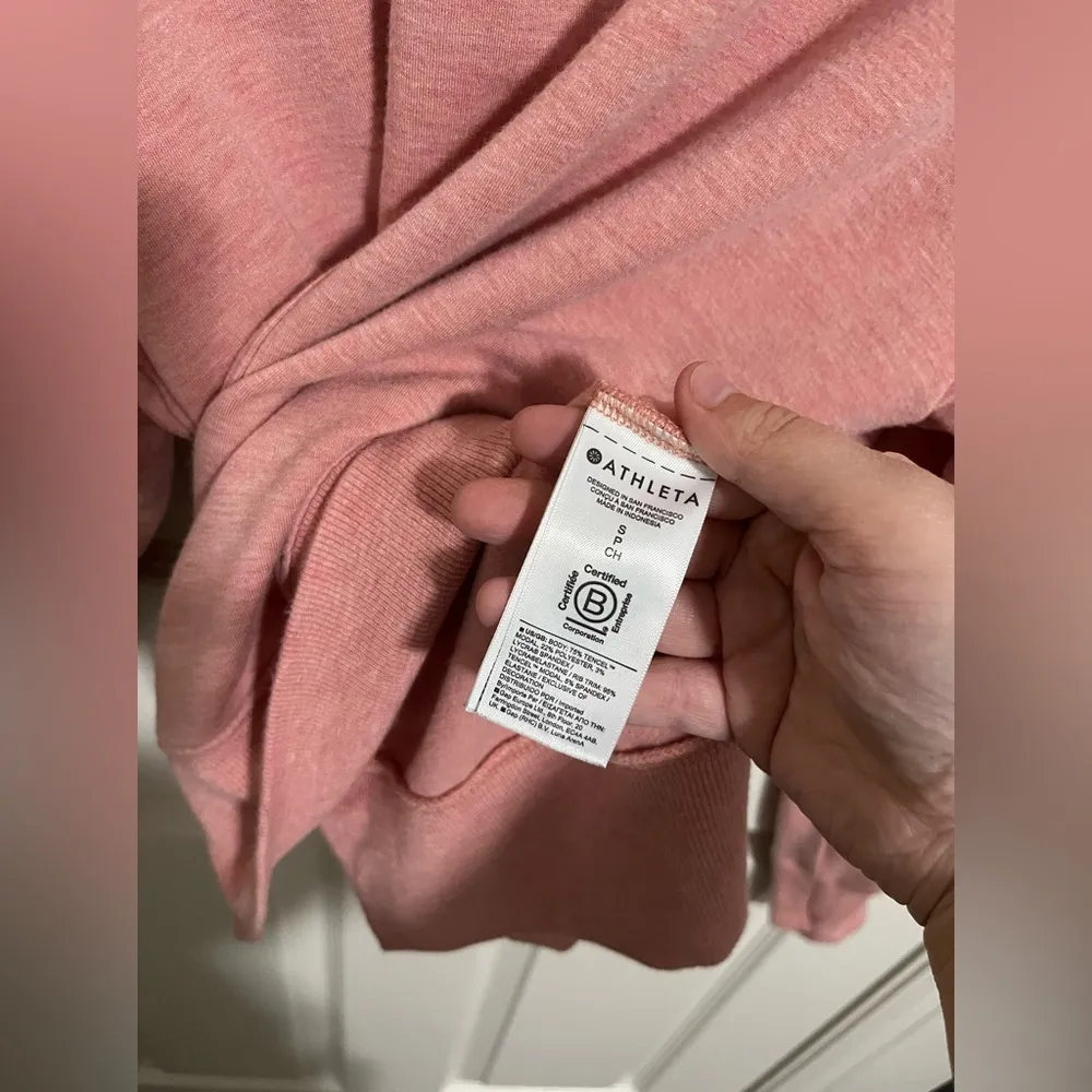Athleta Blush Pink Apollo Crewneck - Image 8