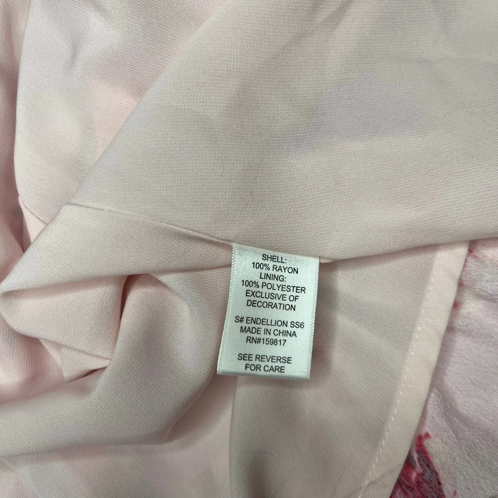 Altar’d State Kate Floral Mini Dress Pink Corset Lace Boho Cottagecore Sz Large - Image 10