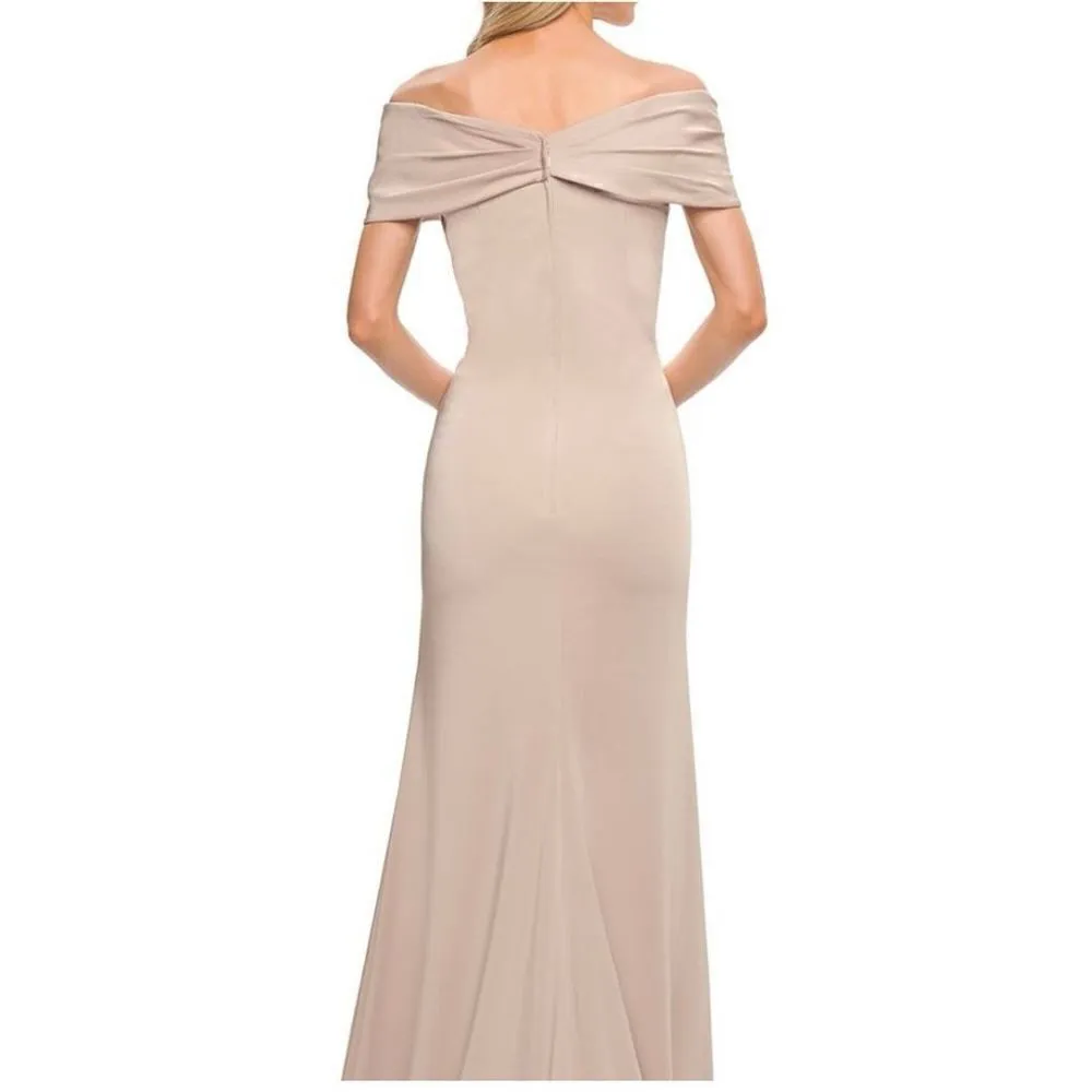 NWT La Femme Off The Shoulder Dress - Image 3