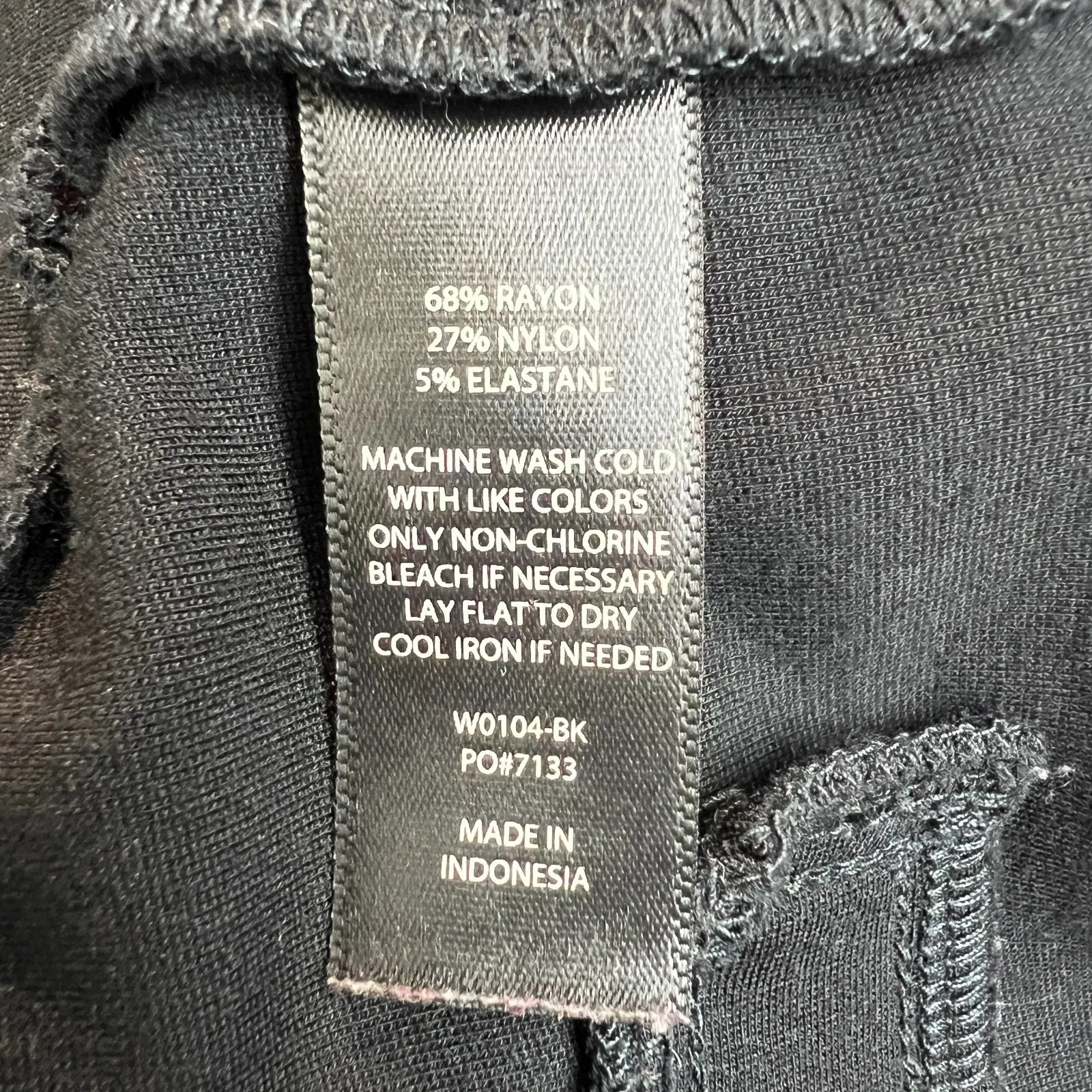 Betabrand Straight Leg Classic Dress Yoga Pant Womens Large Black Office Preppy - Image 7