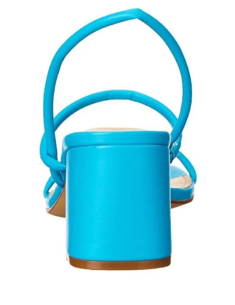 NEW Marc Fisher Womens Galvin Heeled Sandal  Hawaiian Blue - Image 3