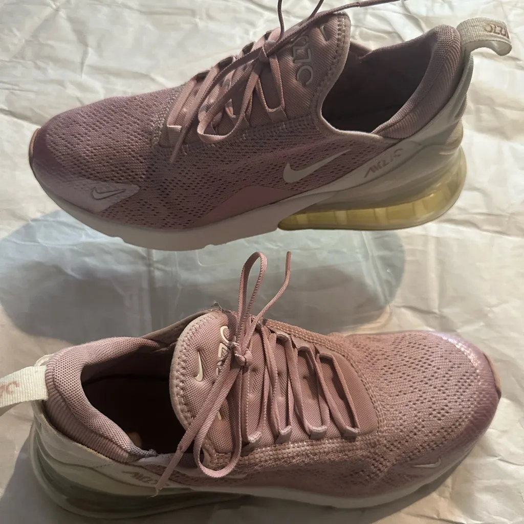 Nike Women's Air Max 270 Light Pink Athletic Shoes - Image 2