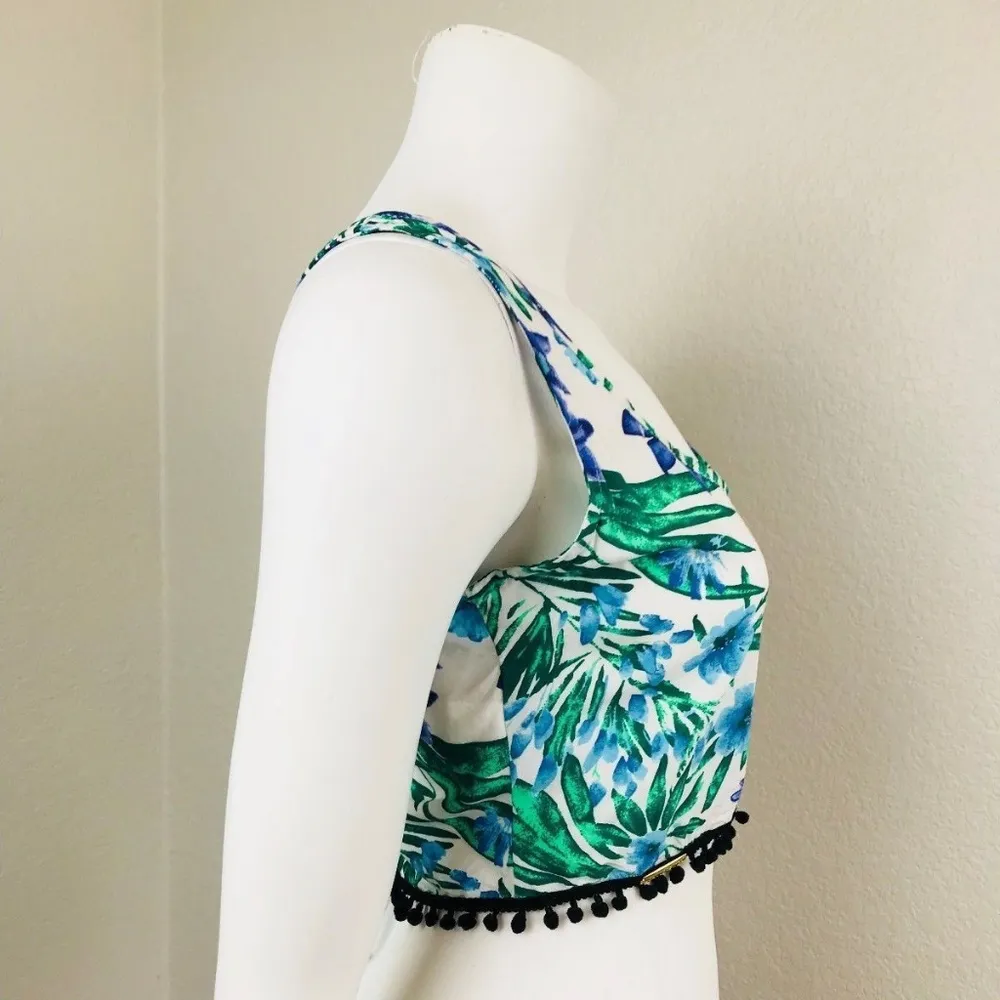 San Lorenzo Small Coverup Bikini Halter TopCropped - Image 4