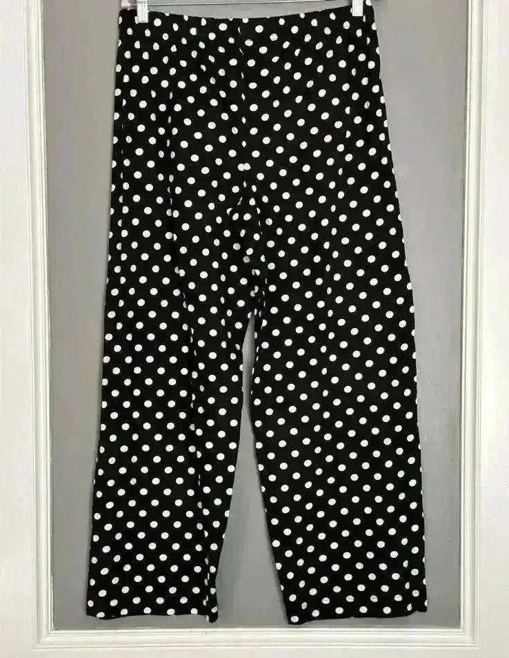 Mickey Mouse Pajama Polka Dot Pants (70) White Size L - Image 2