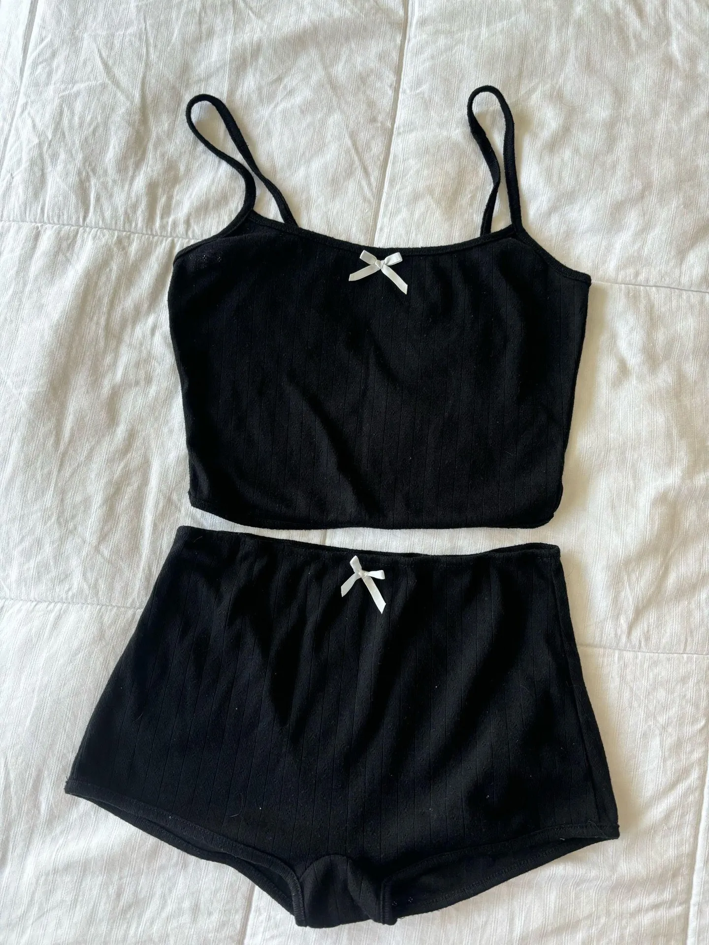 Black Pajama Set - Image 3