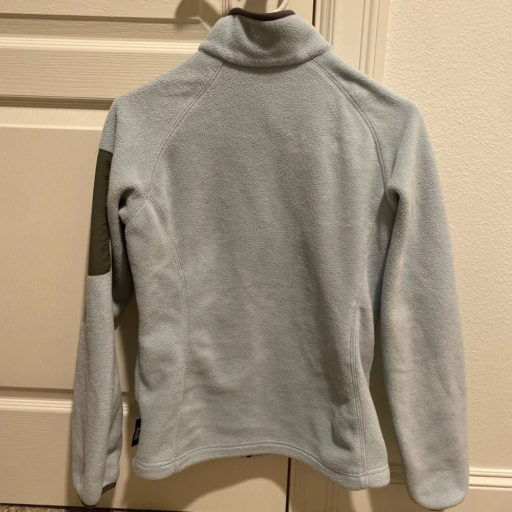 Columbia fleece jacket size xs in powder blue #outdoorjacket - Image 3