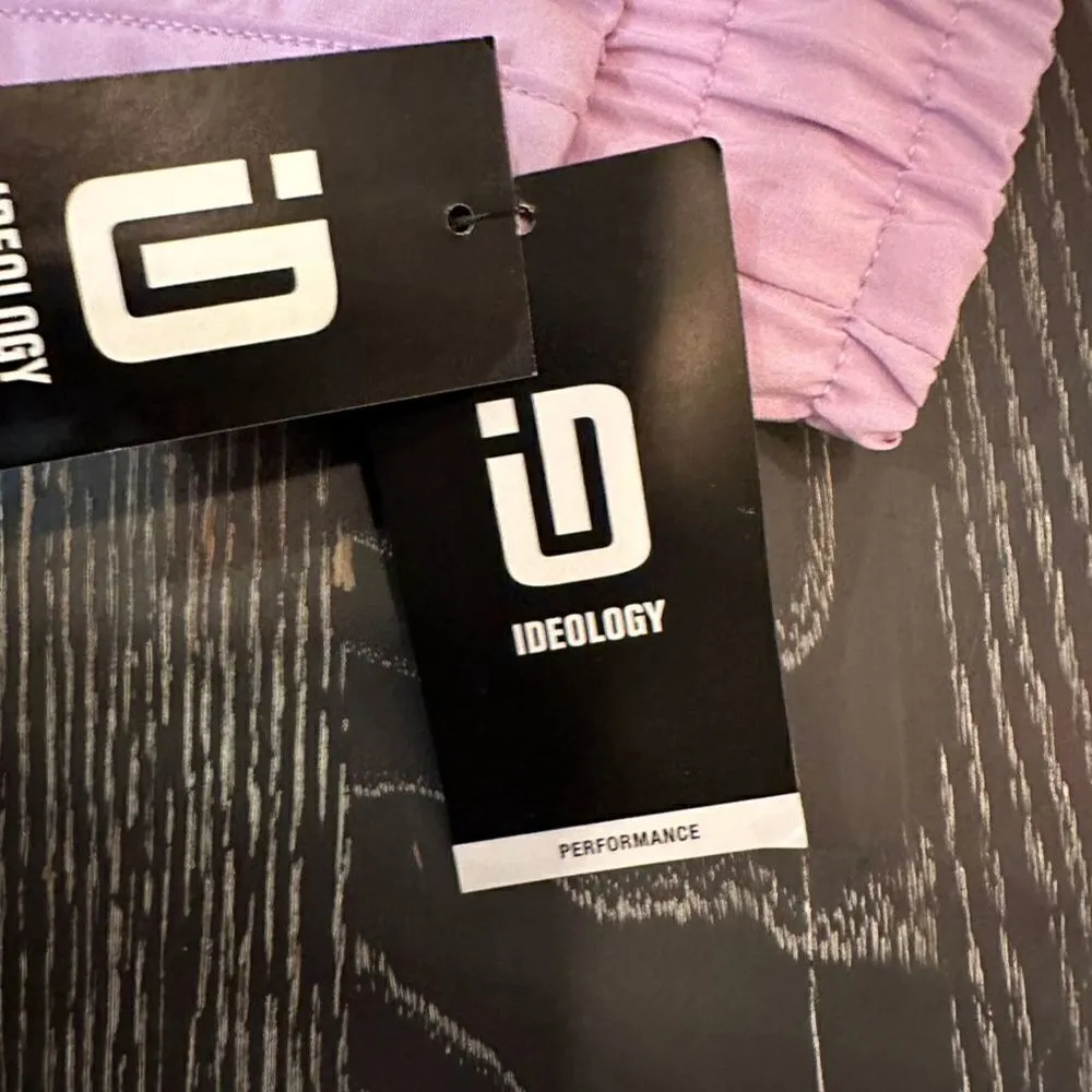 Ideology Women's M Purple Athletic Performance Shorts Polyester Spandex - Image 4