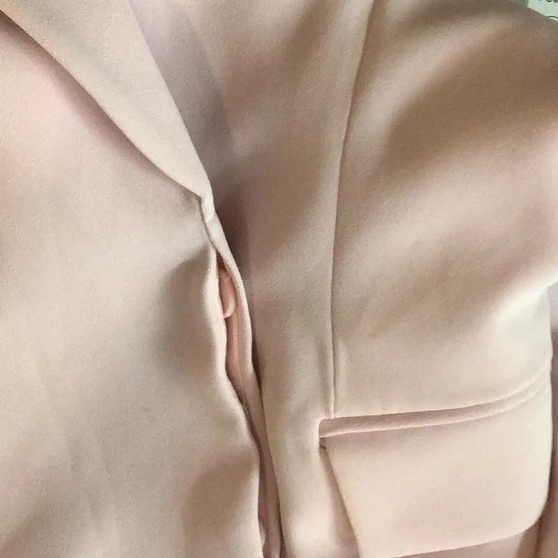 Zara Size Small Light Pink Top Tied Belted Vest. Preloved - Image 7