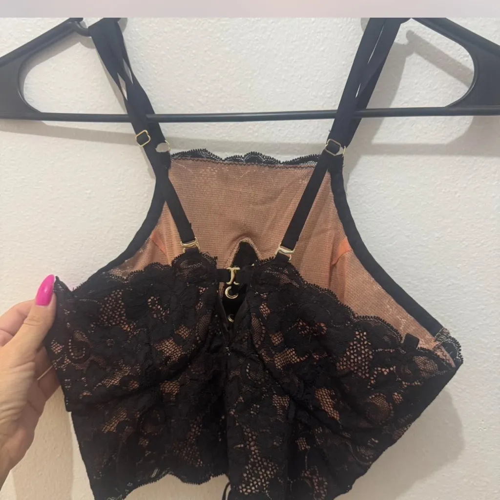 HAH Top 2 Bottom Cami Black Size L - Image 7