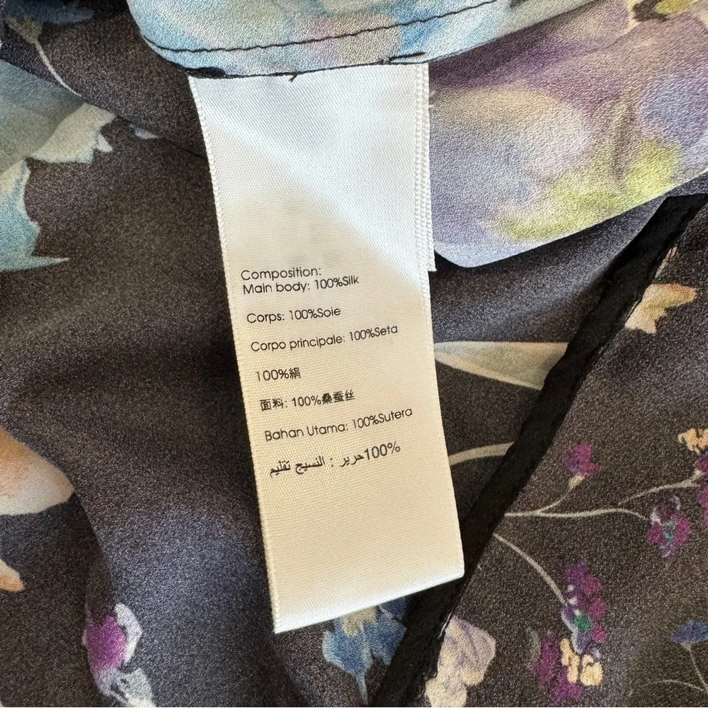 3.1 Phillip Lim 100% silk floral mini dress - Image 16