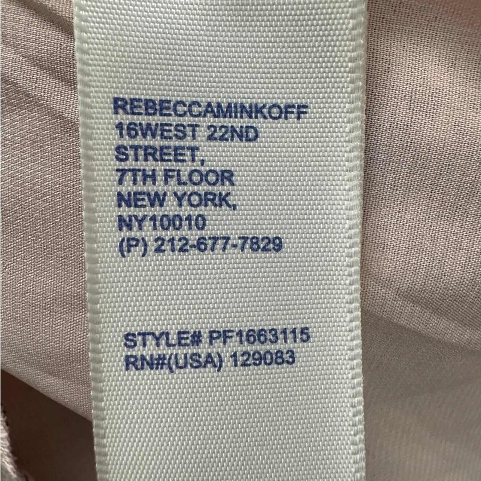 Rebecca Minkoff Pink Ditsy Floral Off Shoulder Mini Dress Womens XXS Festival - Image 10