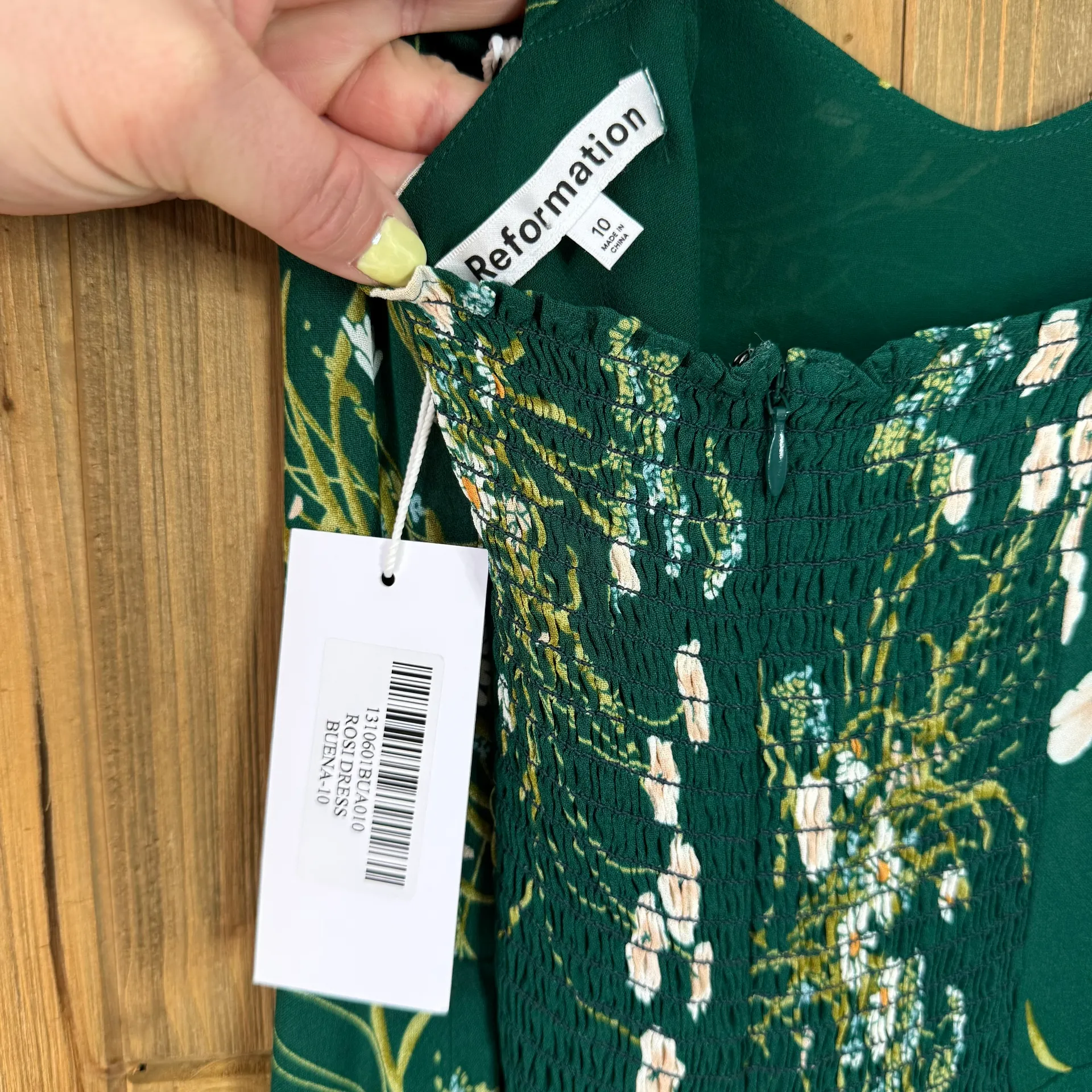 Rosi Dress Buena Green NEW - Image 11