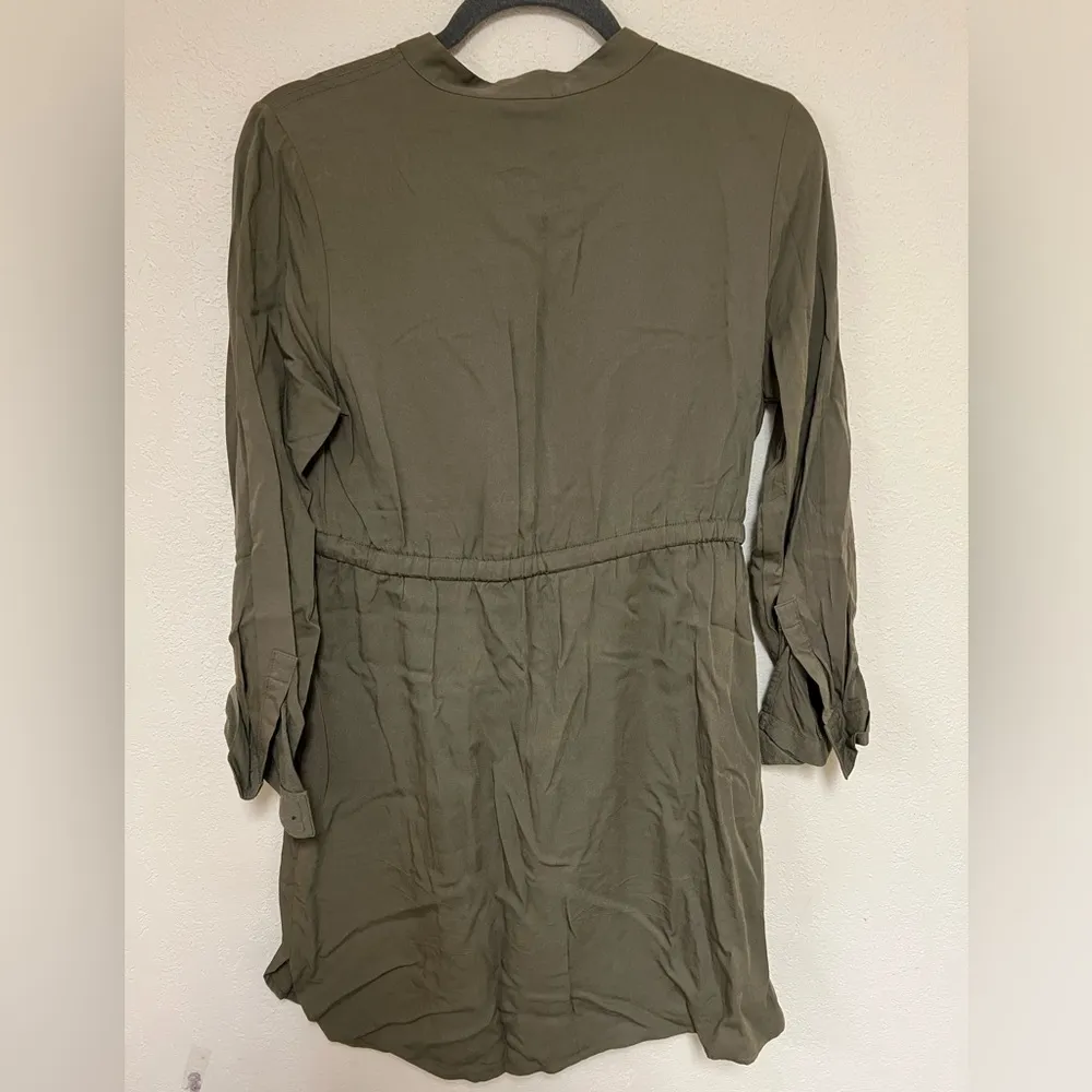 Old Navy Olive Shift dress Women’s Small - Image 5