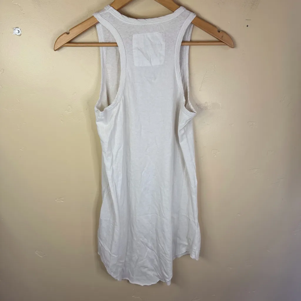 Frank & Eileen Womens Classic White Tank Size XS NWOT Never Worn Travel Resort - Image 5