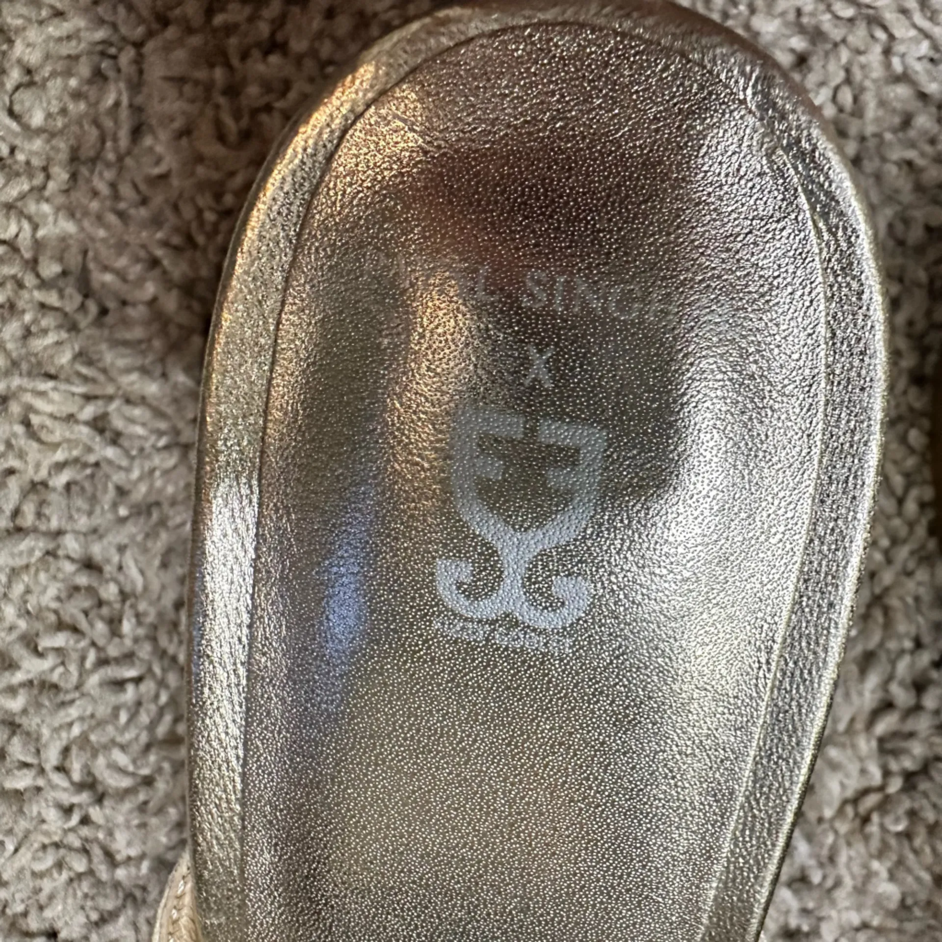 Fizzy Goblet x Payal Singhal Embellished Silver Block Heels mules NEW Size 40 - Image 6