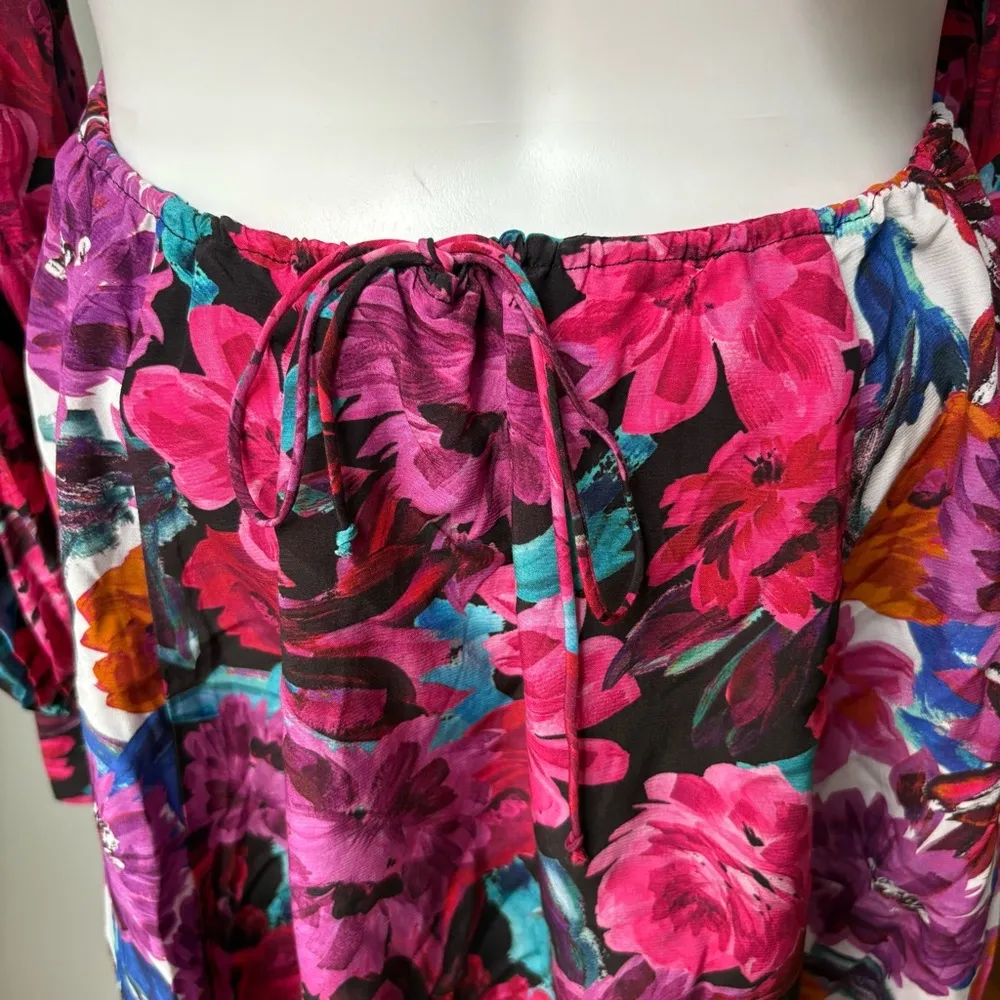 For Love & Lemons Scarlett Mini Dress in Pink, Sz XS - Image 13