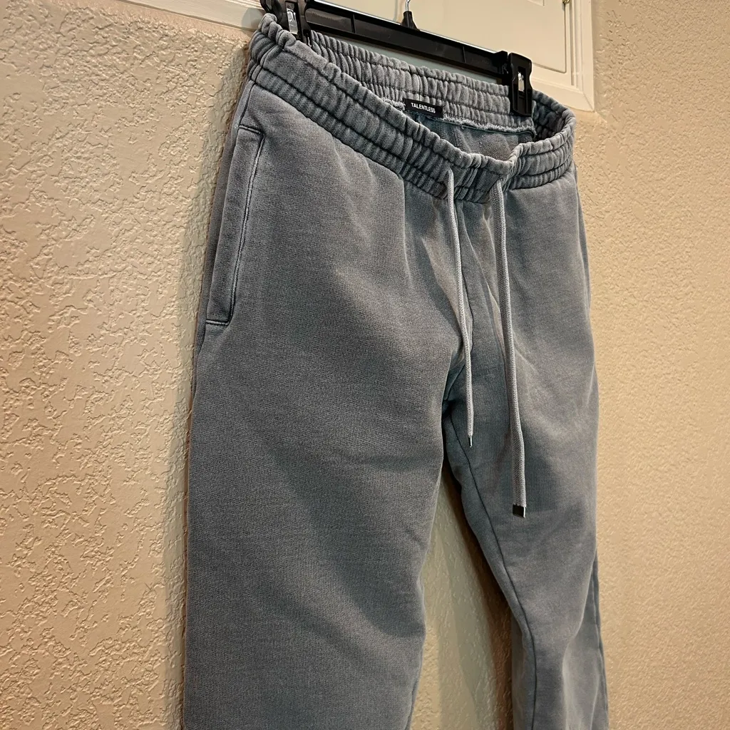 TALENTLESS Steel Gray Heavyweight Jogger Sweatpants - Image 7