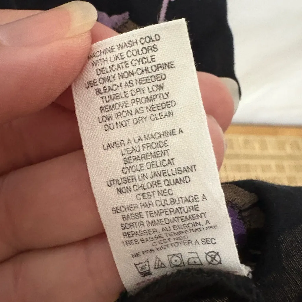 Free People Floral Sequin Flowy Halter Top Size‎ Small - Image 6