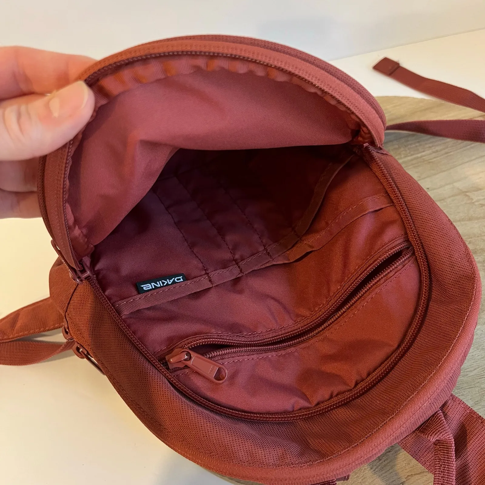 Dakine Dark Rose Essential 7L Unisex Mini Backpack Hiking Travel School - Image 5