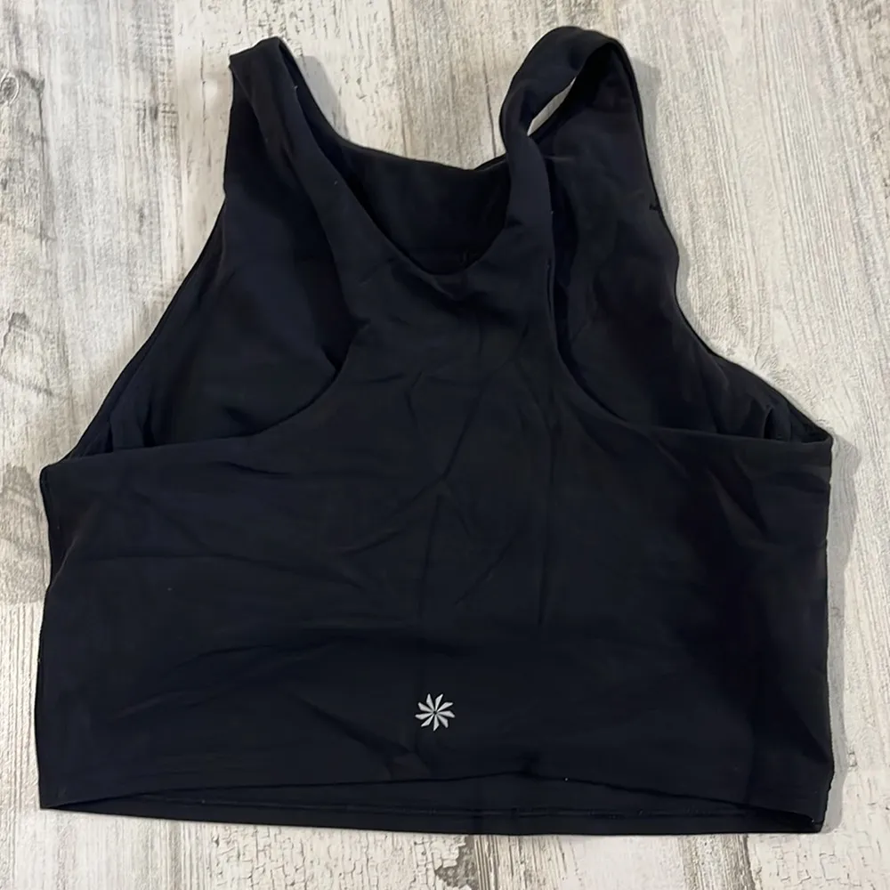 Athleta Black Sports Bra Size XS - Image 4