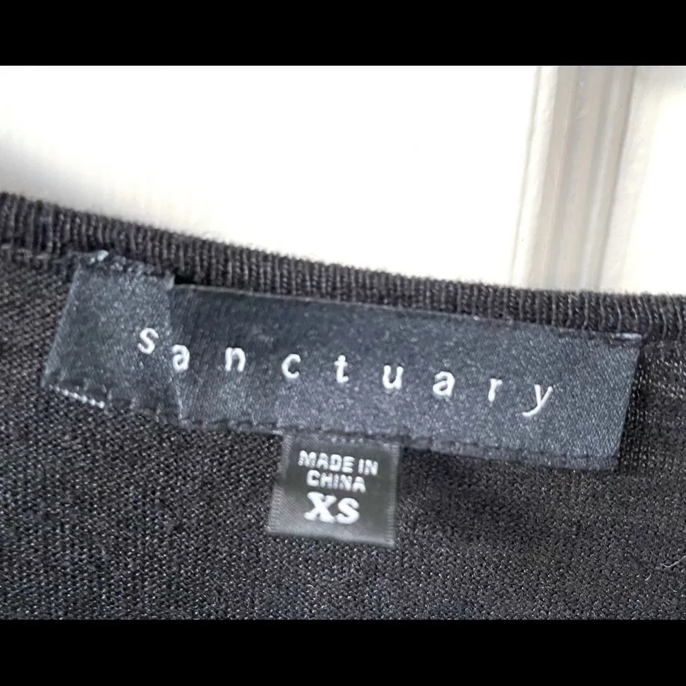 Sanctuary black uptown tee - Image 7