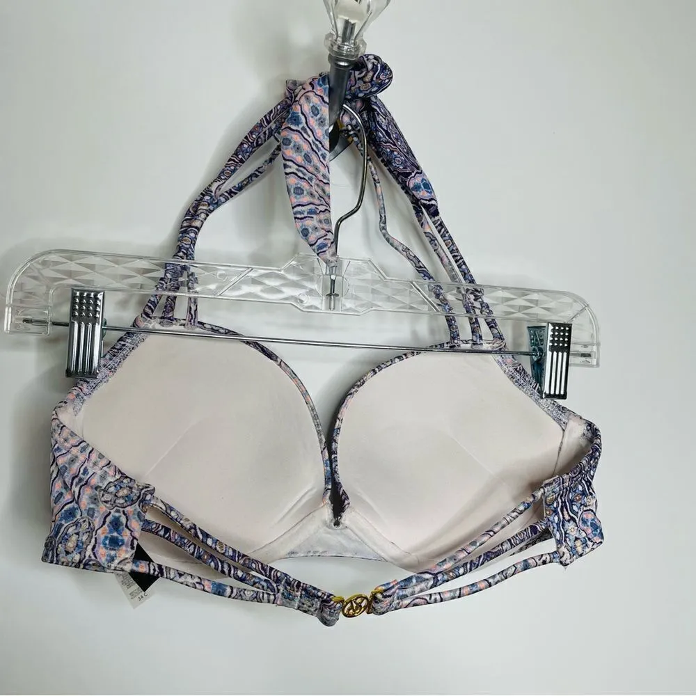 Victoria’s Secret Bombshell Miraculous Swimsuit Top Adds 2 Cup Size! 34C Push-up - Image 4