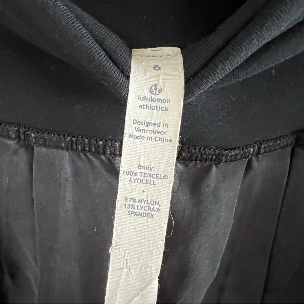 Lululemon Black Gray Tencel Lightweight Pants 6 - Image 8