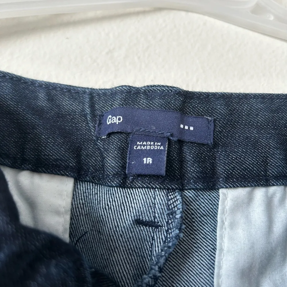 NWT Gap 1R Dark Wash Blue Denim Skinny Jeans Slimming Ankle Roll Boot Cut - Image 5