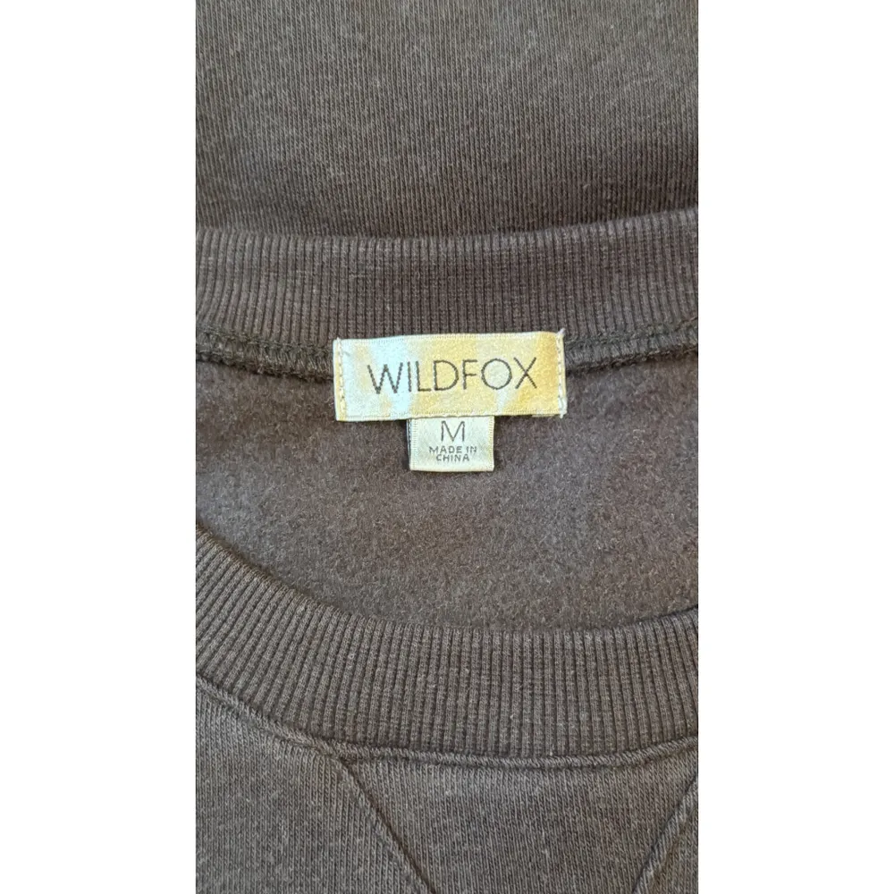 NEW Wildfox Cody Rhinestone Sleeve Sweatshirt Size Medium - Image 8