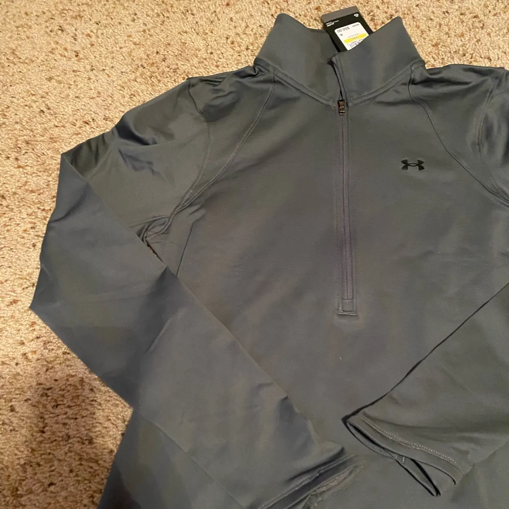 Under Armour  Grey Half Zip - Image 4