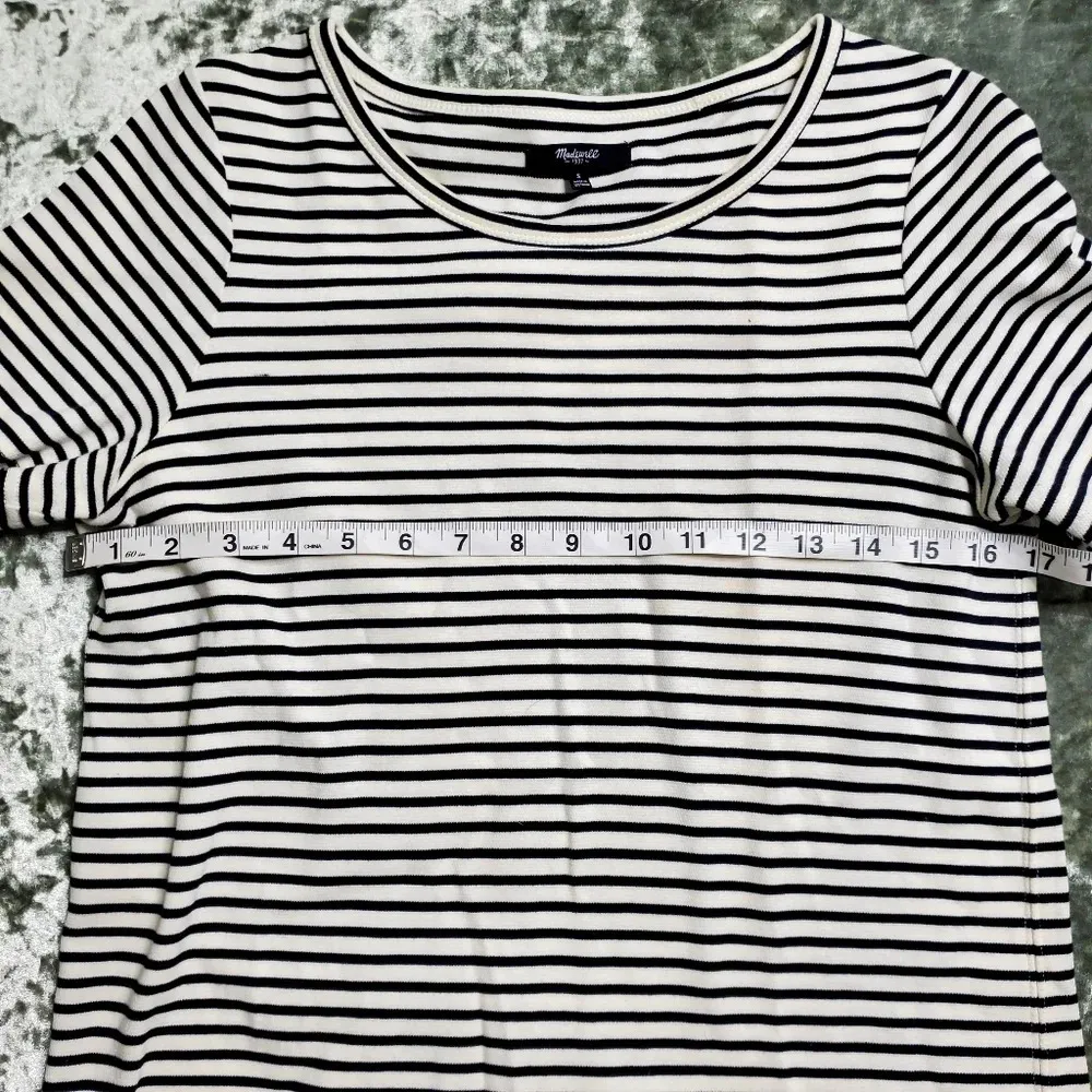 Madewell Dockside Striped Shift Dress - Image 4