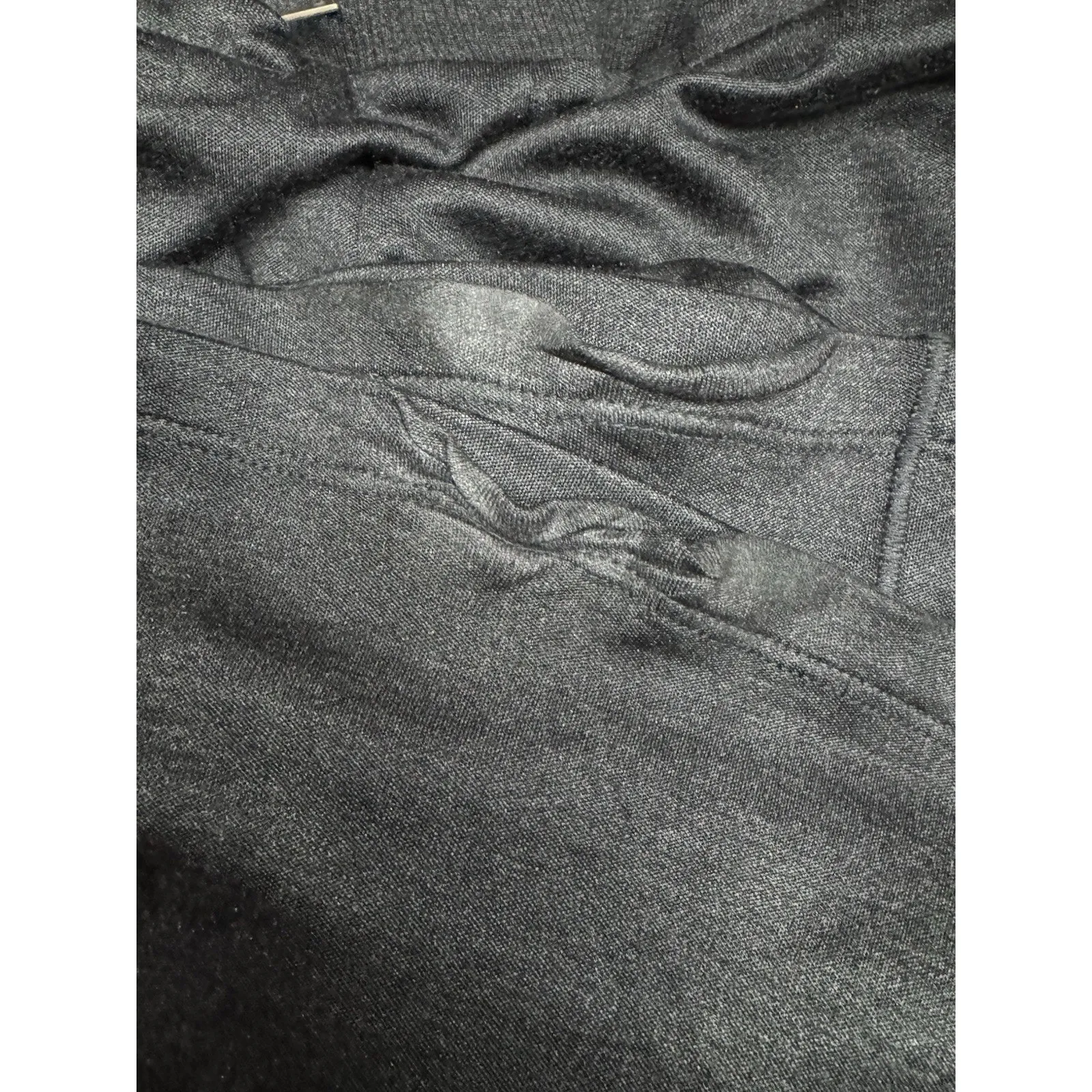 Gucci 100% Silk Pull On Knit Bootcut Loungepants Womens Size XS Italy Dark Gray - Image 8