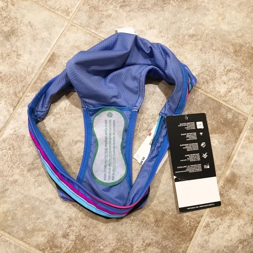 🆕 Oakley Velocity Stripe hipster bikini bottoms striped colorful - Image 4