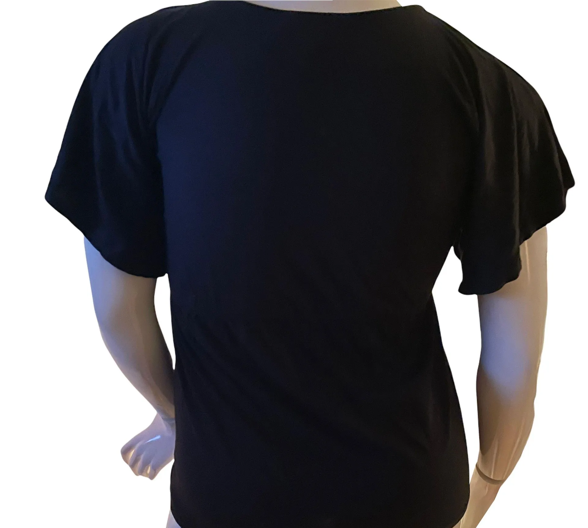 International concepts INC Embroidered Flutter Sleeve Top  - Image 3