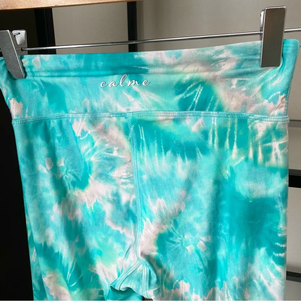 Calme by Johnny Was Aqua Keys Paddle Leggings - Image 2