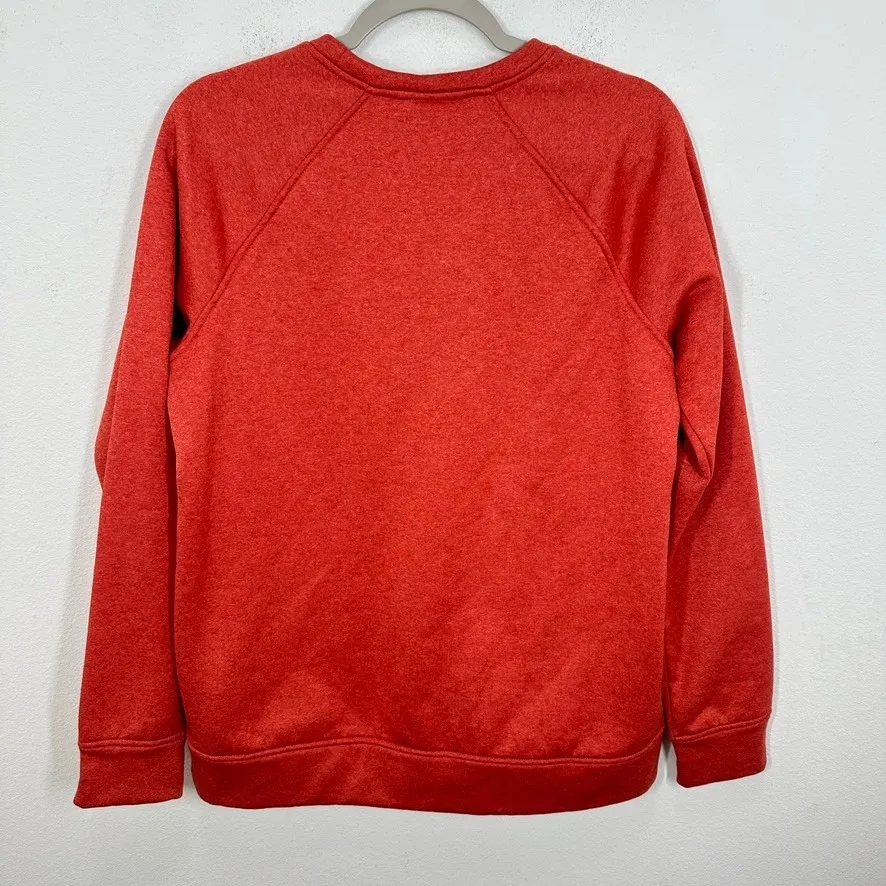 Burton Lost At Last Graphic Crewneck Sweatshirt Red Heather Women's Medium Ski - Image 10