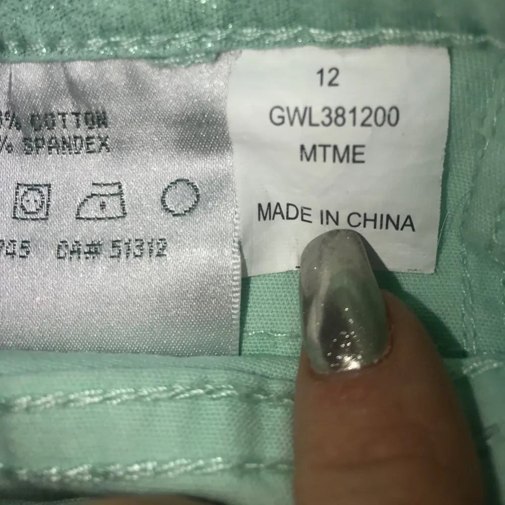 Joes Seafoam Green Shimmer Denim Jeans - Image 4