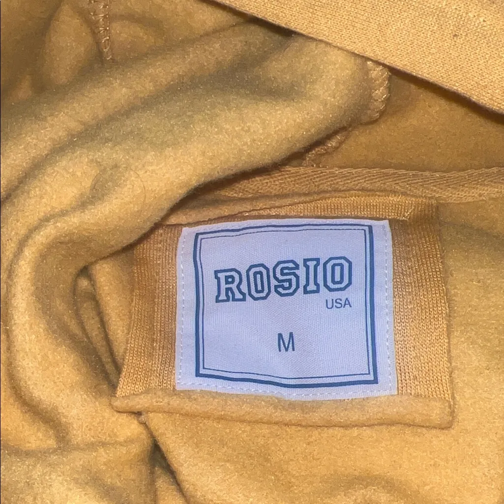 Rosio Mustard Yellow Hoodie Dress (M) Size M - Image 3